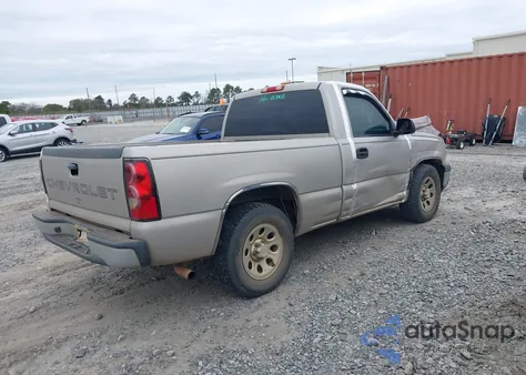 2007 Chevrolet Silverado 1500 Classic Work Truck from USA, damaged, VIN 1GCEC14X97Z191790